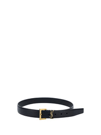 SAINT LAURENT Saint Laurent Women Leather Belt