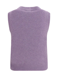 GANNI Ganni Women Teddy Alpaca And Wool-Blend Vest