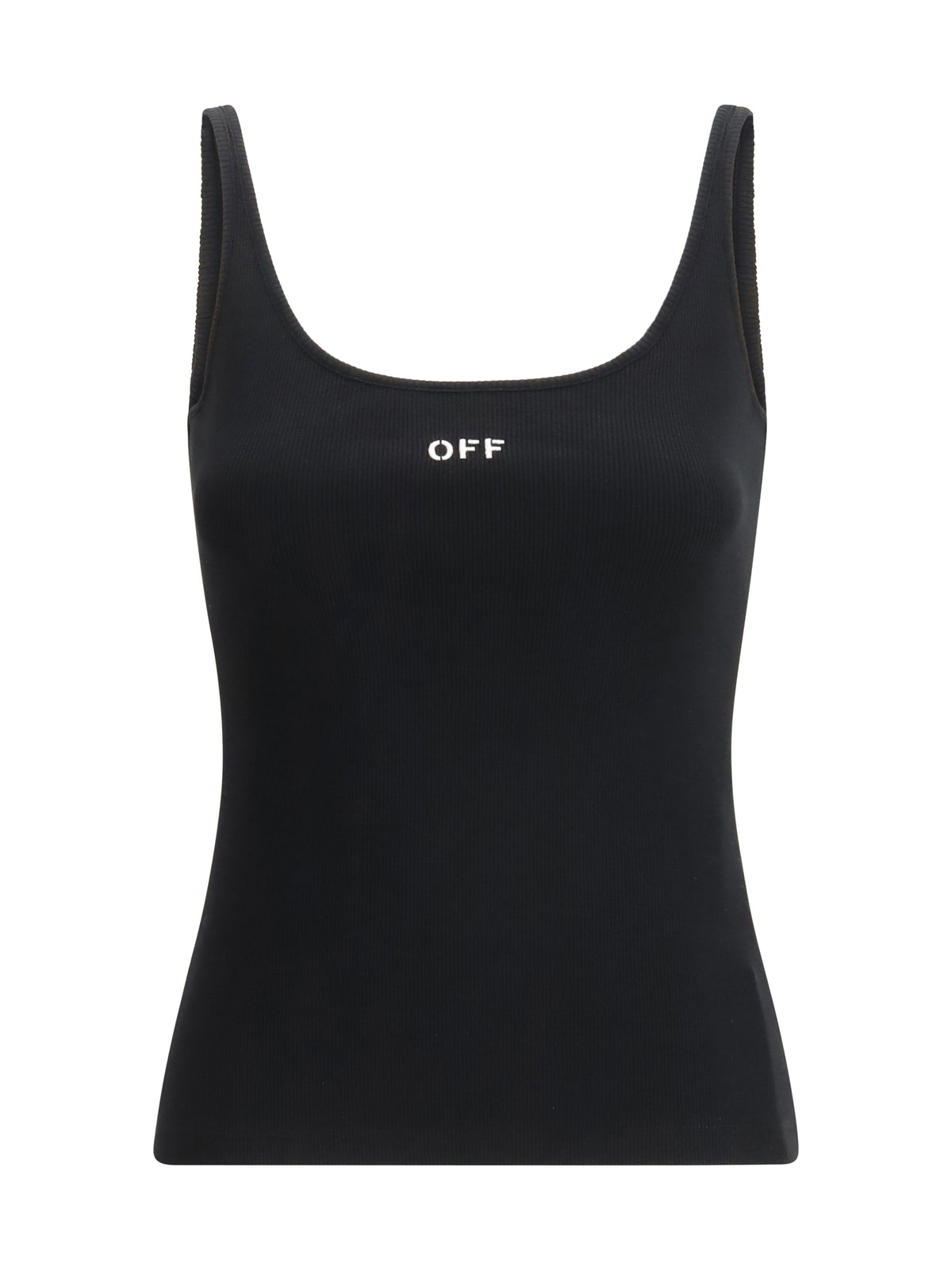 Off-White Women Off Stamp Rib Tank Top
