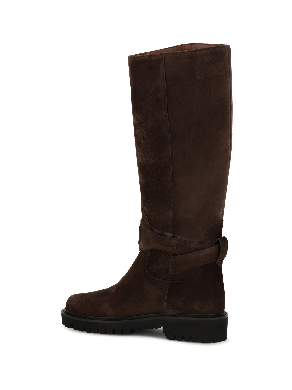 Valentino Garavani Women Vlogo Signature Suede High Boots