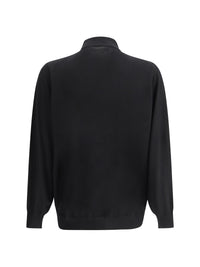 Brunello Cucinelli Men Virgin Wool Polo Sweater
