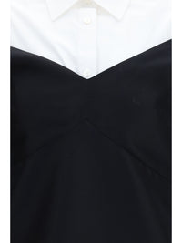 BALENCIAGA Balenciaga Women Hybrid Shirt Dress