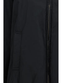 Max Mara The Cube Women Reversible Padded Bomber In Radzmir And Water Repellent Canvas