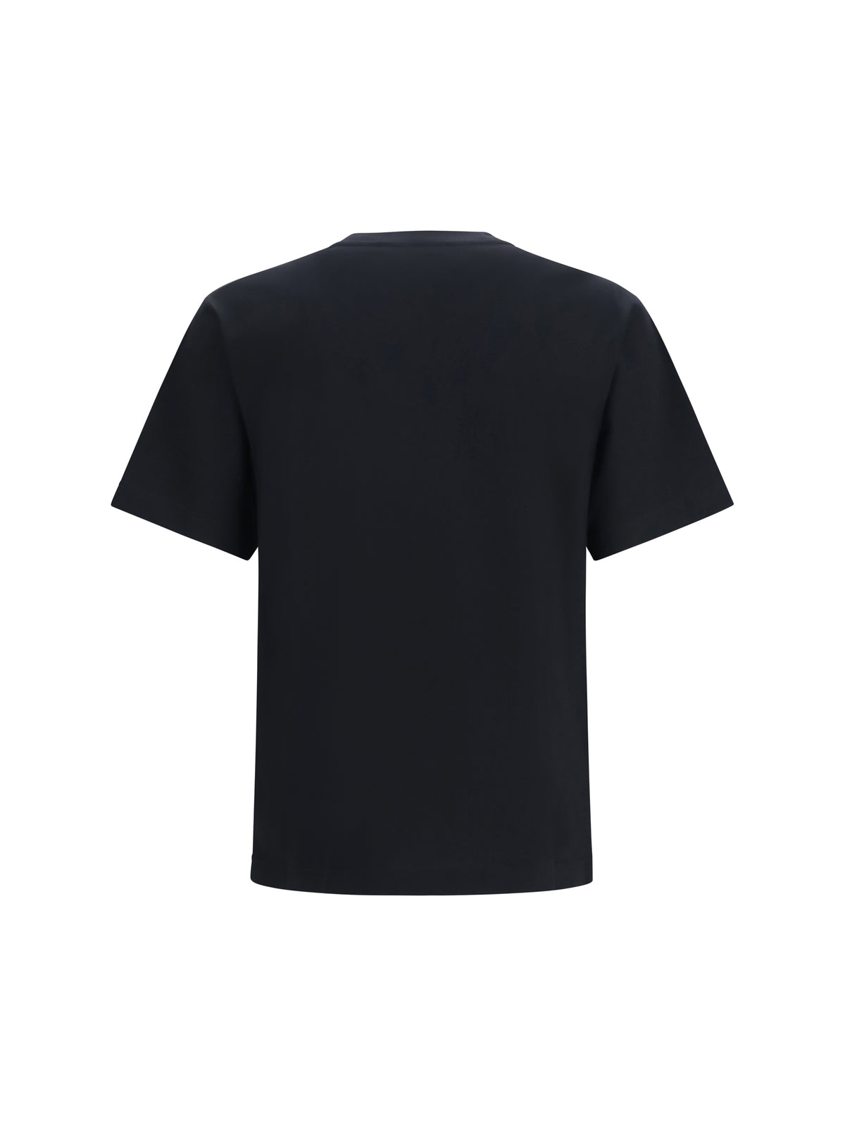 Burberry Men Check Cotton T-Shirt