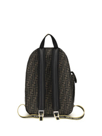 FENDI Fendi Men Superlight Ff Zucca Technical Fabric Backpack