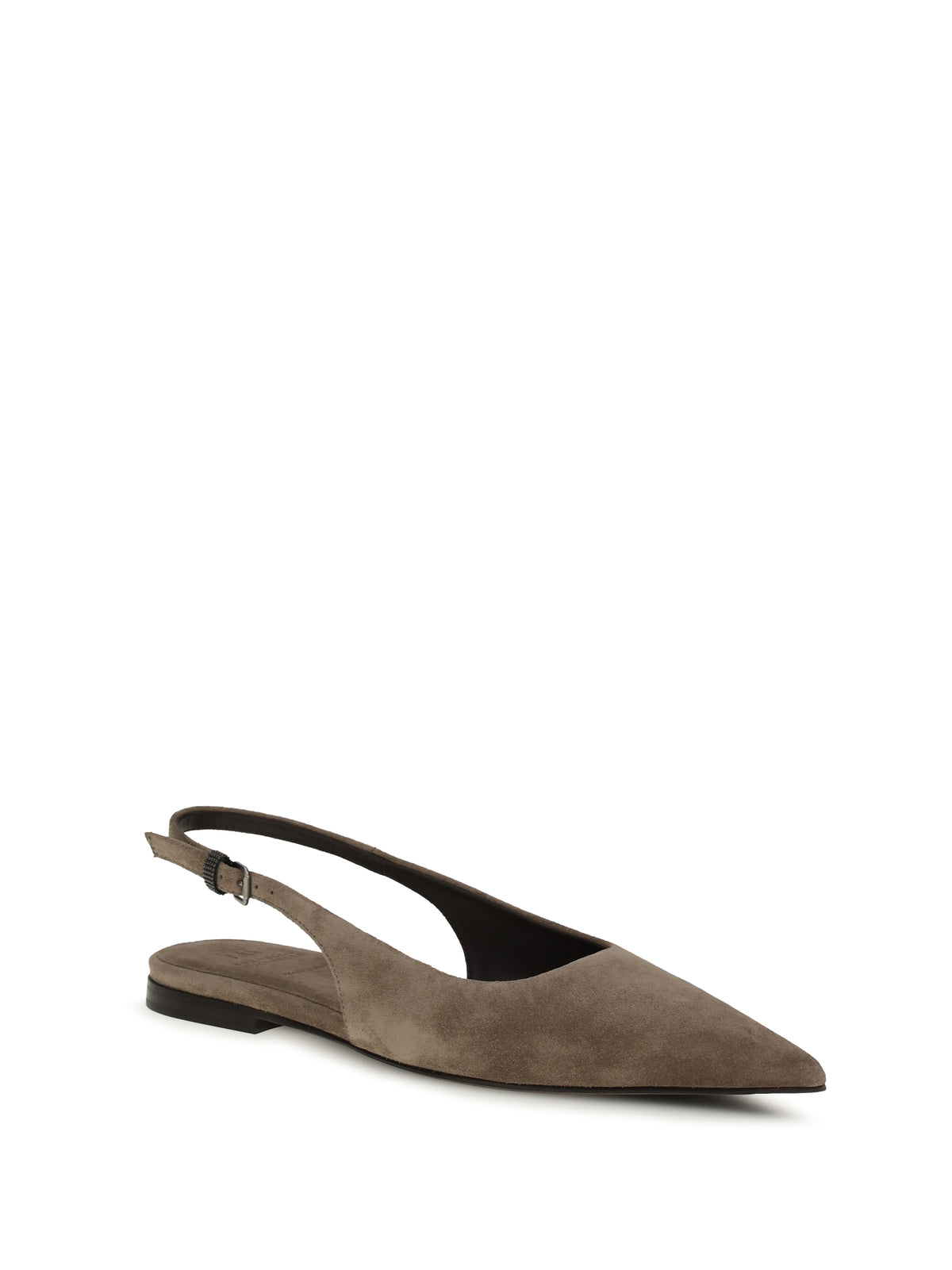 Brunello Cucinelli Women Suede Ballerinas