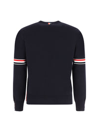THOM BROWNE Thom Browne Men Cotton Crewneck Sweater