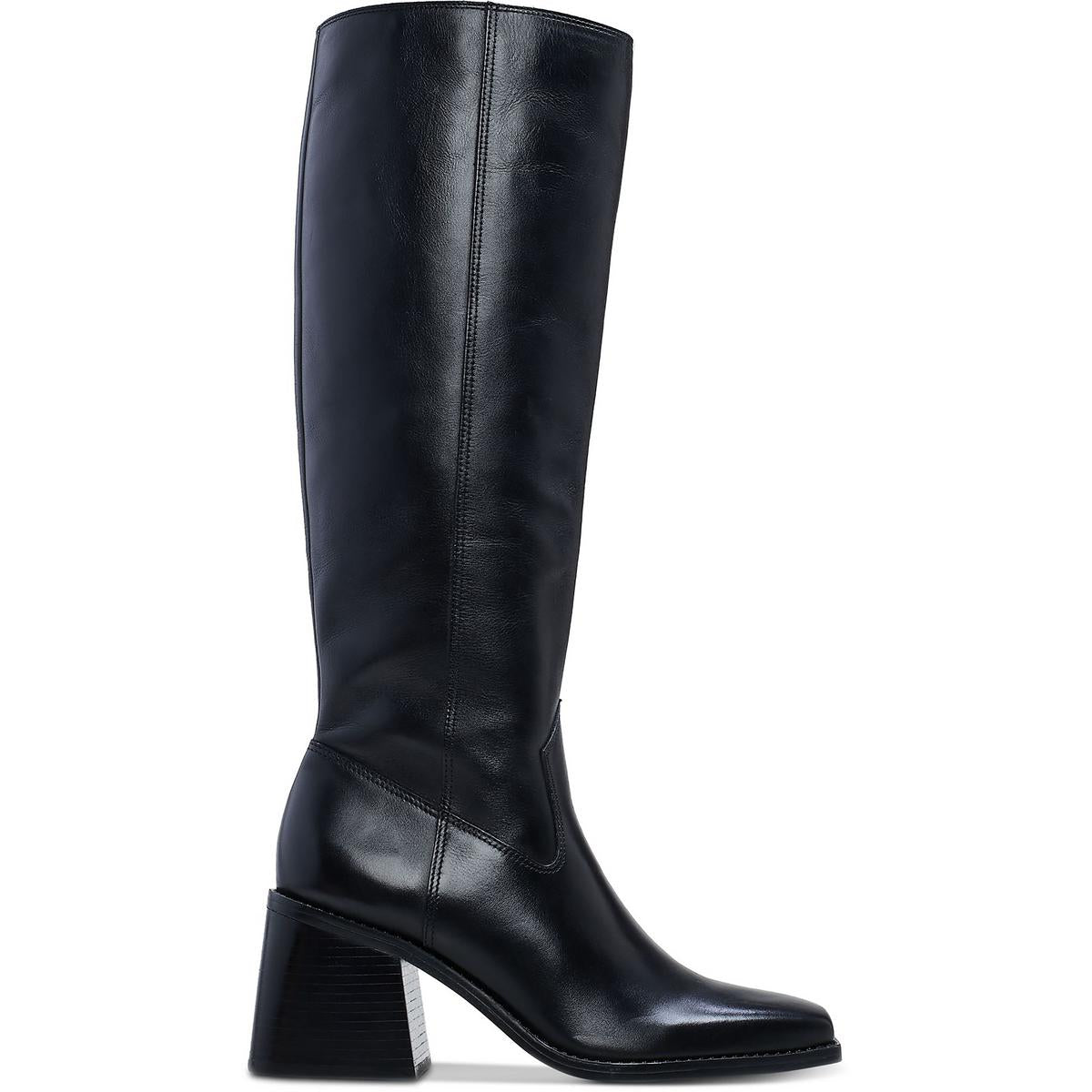 Sangeti 4 Womens Extra Wide Calf Leather Knee-High Boots