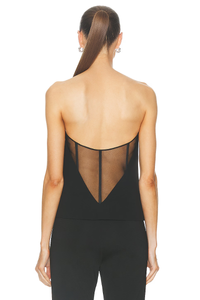 Givenchy Corset Bustier Top_Black
