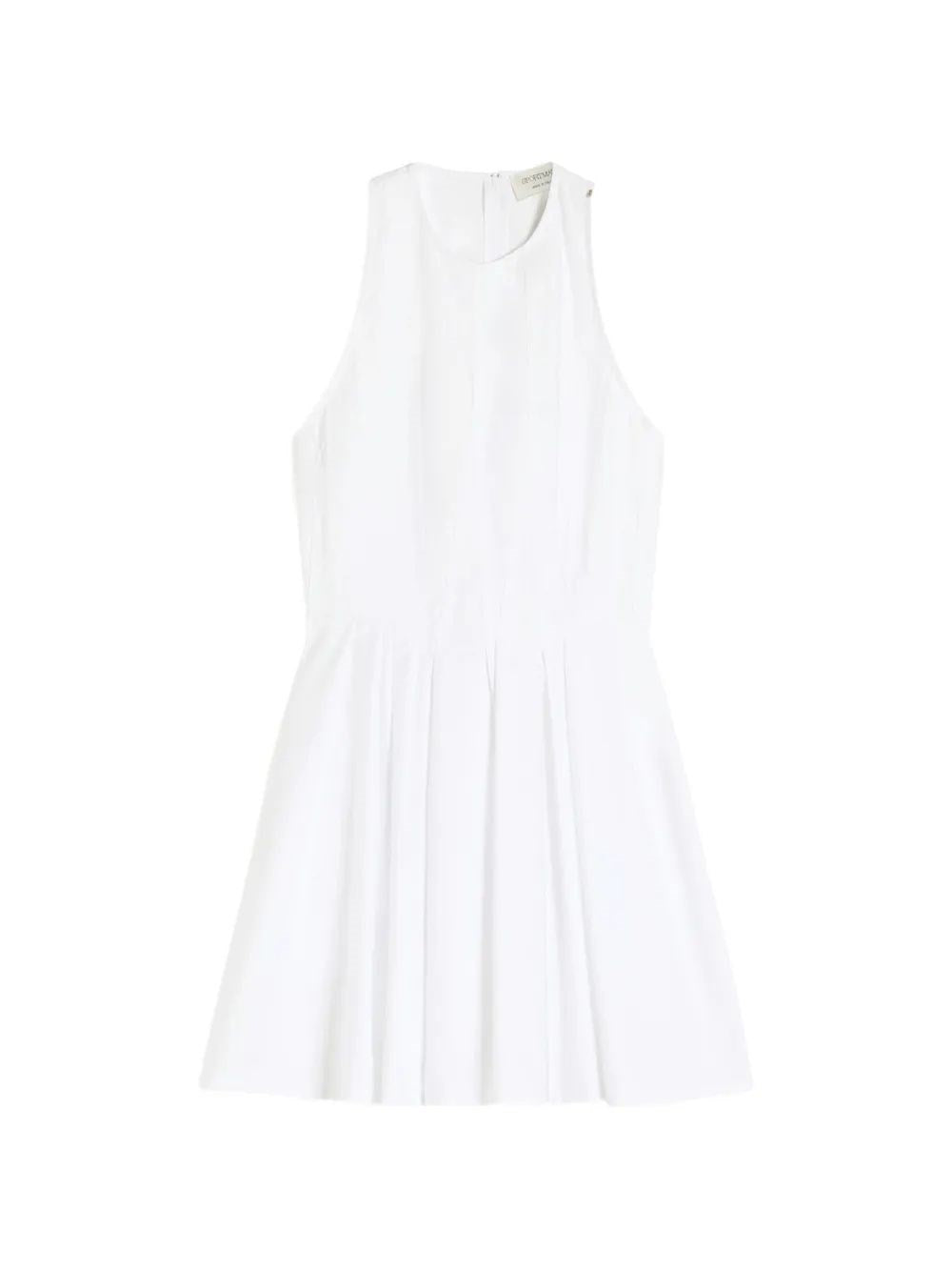 Sportmax Women Ara Sleeveless Washed Cotton Mini Dress