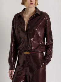 Alberta Ferretti Women Sequins Shirt