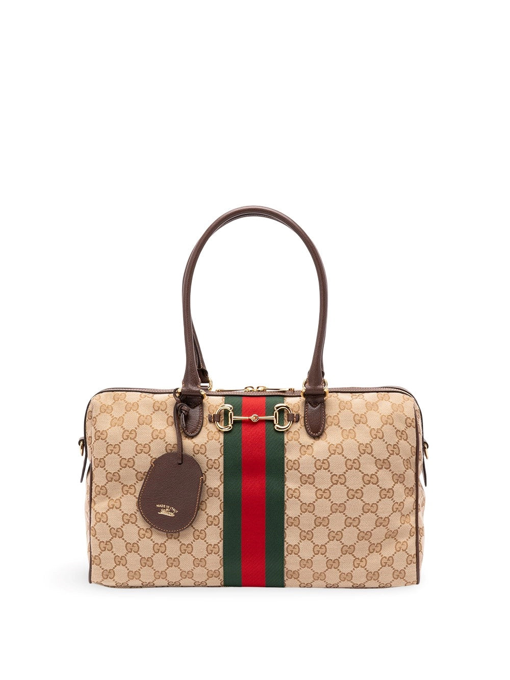 Gucci Gucci Women `Gucci Horsebit Web`Boston Bag