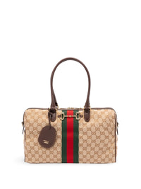 Gucci Gucci Women `Gucci Horsebit Web`Boston Bag