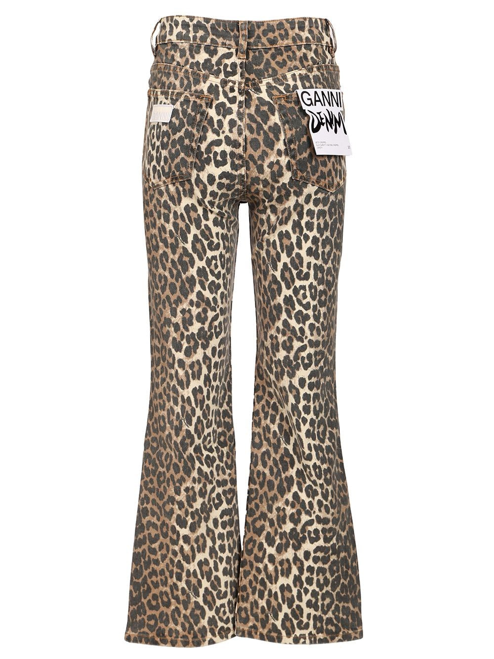 Ganni Ganni Women Jeans Cropped