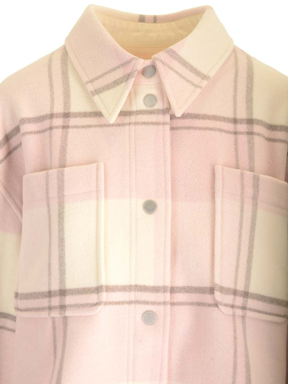 Canada Goose Women Boxy Fit Flannel Shirt