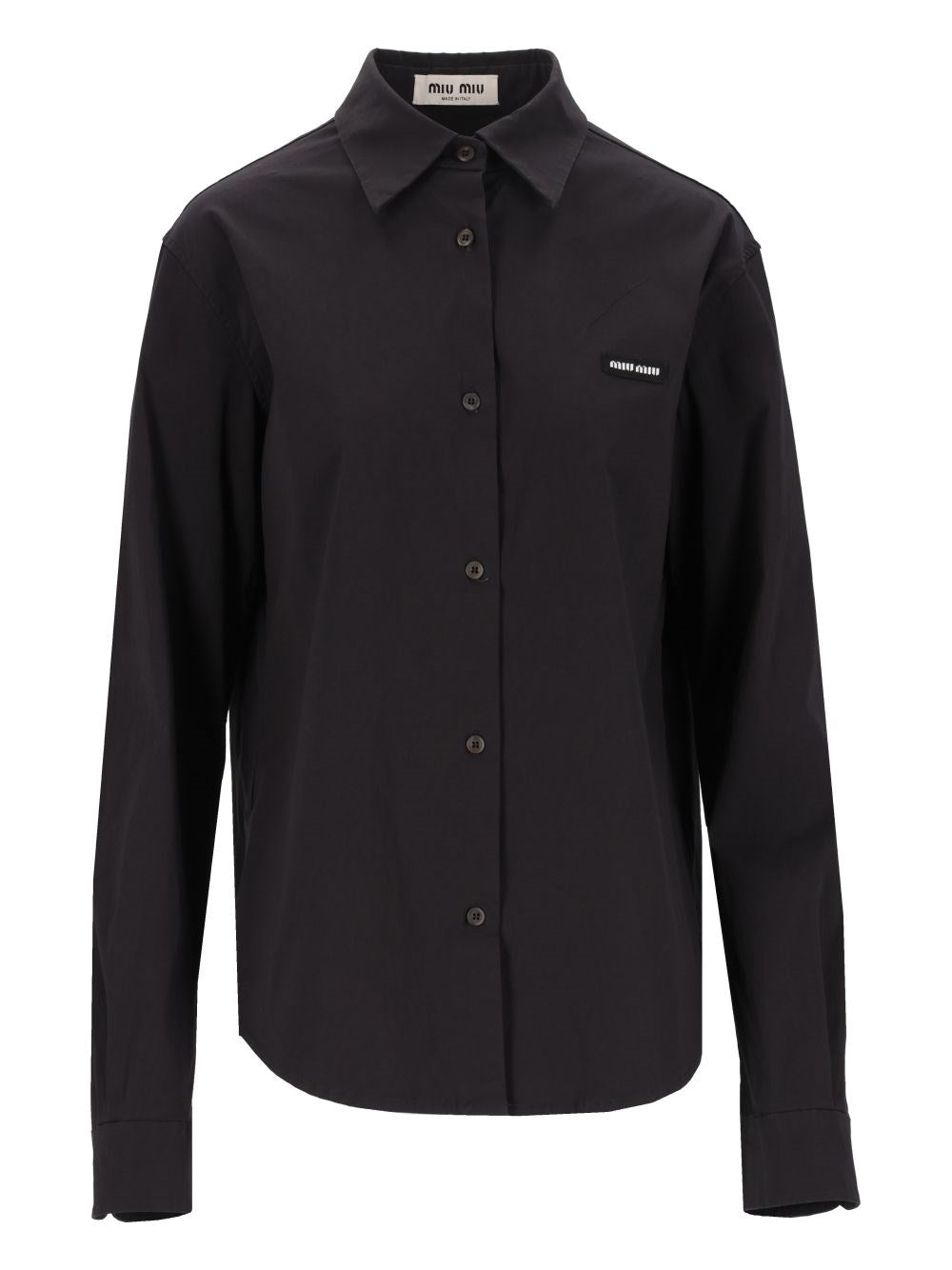 Miu Miu Women Stretch Poplin Shirt