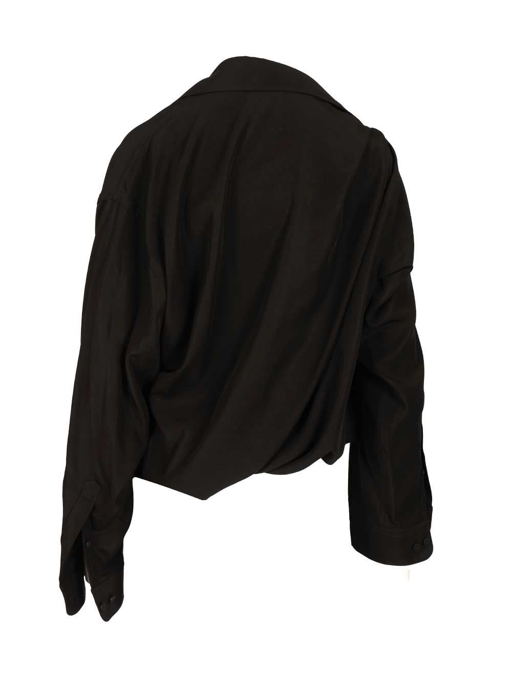 Balenciaga Women One Shoulder Shirt