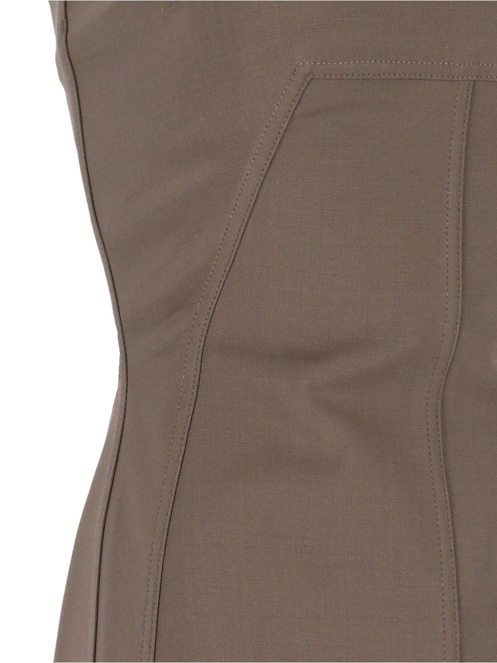 Rick Owens Women Stretch Wool Bustier