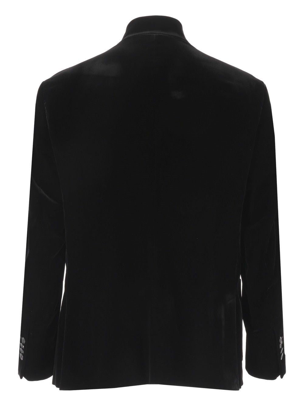 Giorgio Armani Men Mandarin Collar Blazer