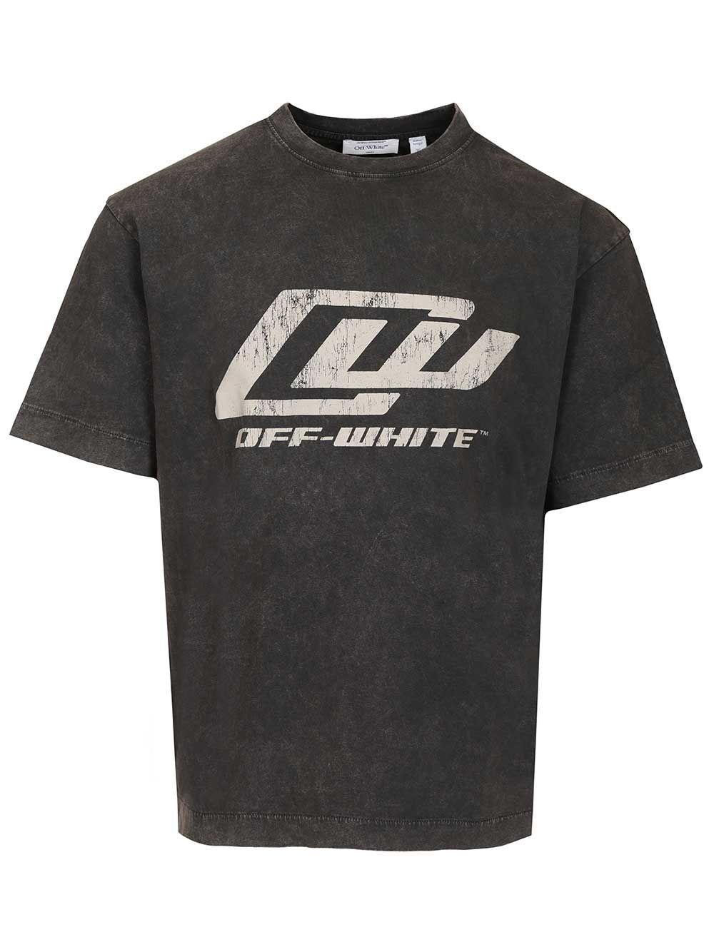 Off-white Off-White Men Racing Skate T-Shirt
