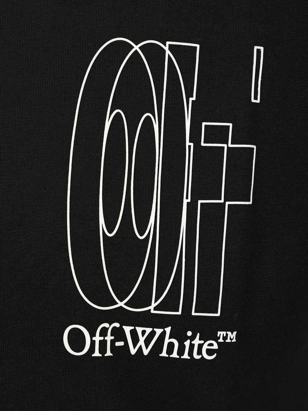 Off-White Men Outline Double Arrow Slim T-Shirt