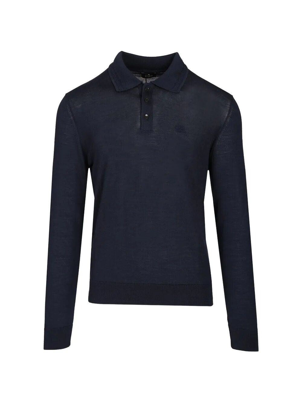 Etro Etro Men Wool And Silk Polo Shirt