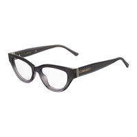 Jimmy Choo Eyeglasses Cat Eye Full Rim, Grey Gradient Frame and Clear Demo Lens Lens JC3500KB700