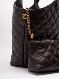 Saint Laurent Women Icare Medium In Quilted Nappa