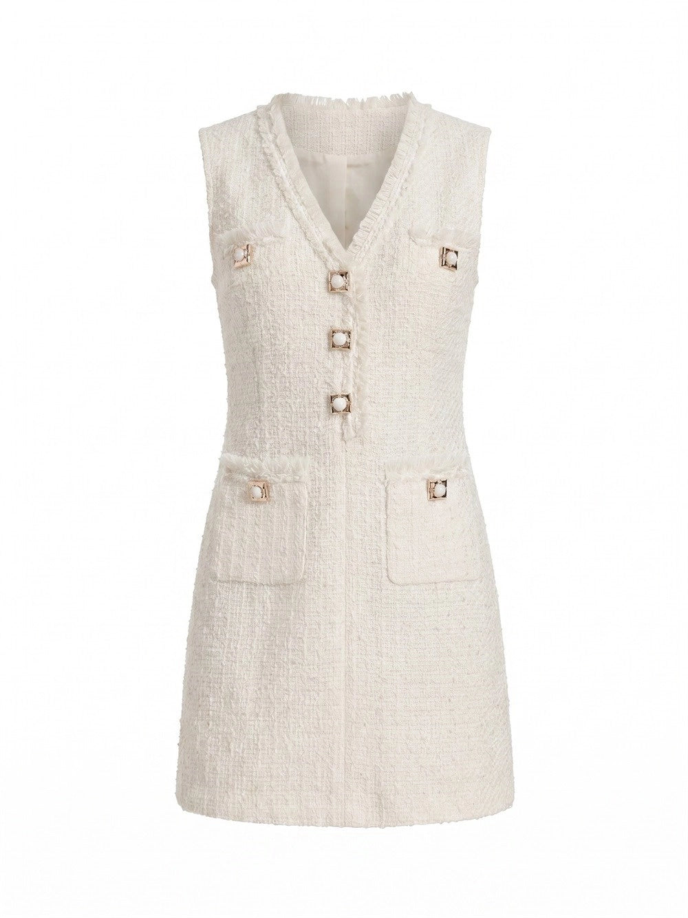 Self-portrait Self-Portrait Women Boucle Mini Dress