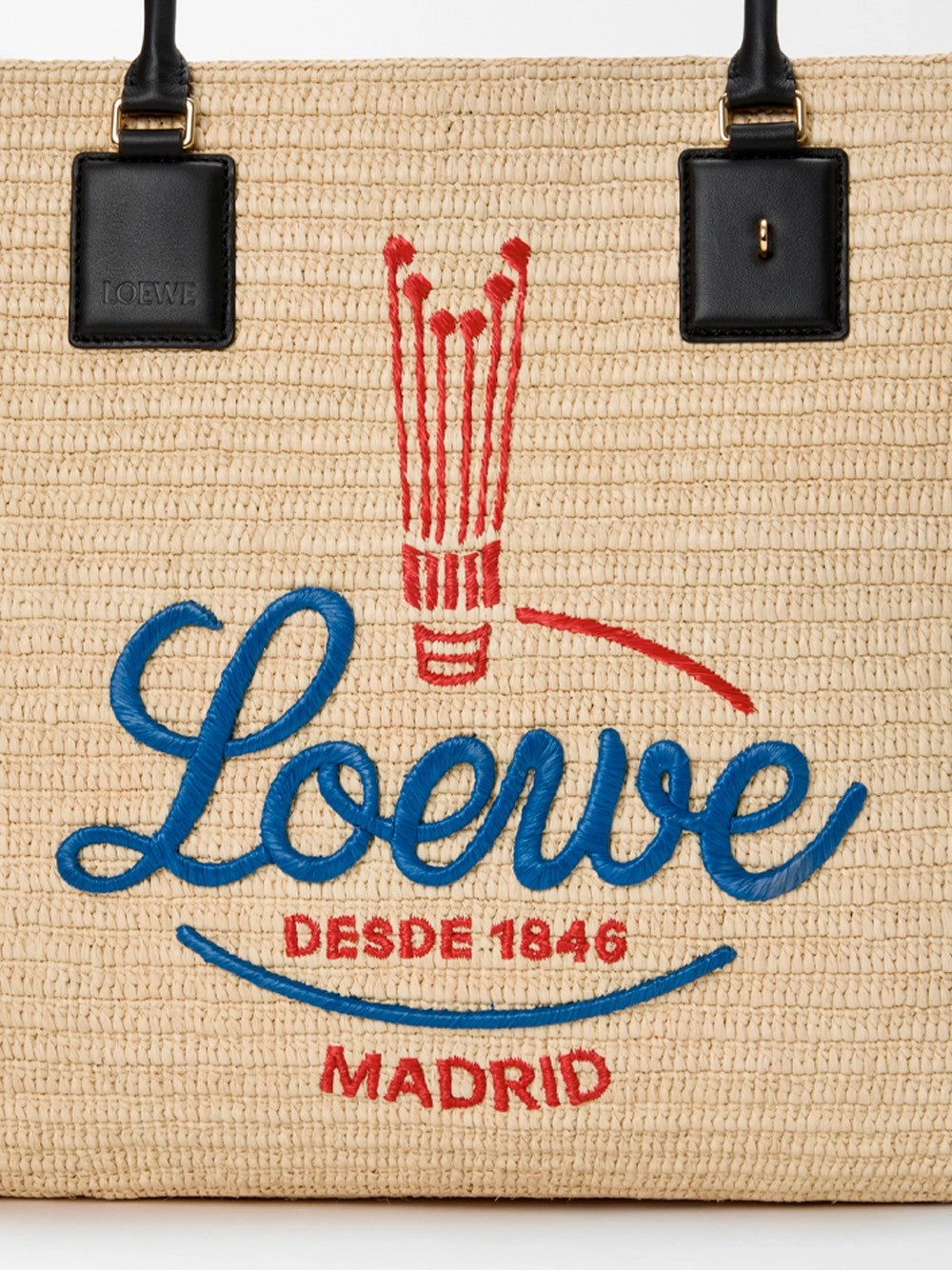 Loewe Women `Verano` Extra Large Raffia Tote