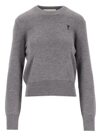 Ami Ami Women Ami De Cœur Crew-Neck Sweater