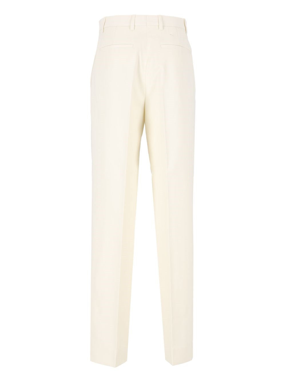 Burberry Women Pinstriped Wool Tailored Trousers
