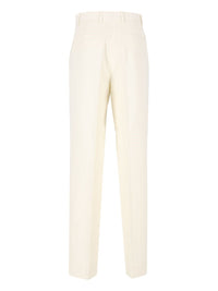 Burberry Women Pinstriped Wool Tailored Trousers