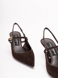 Dolce & Gabbana Women Suede Slingback