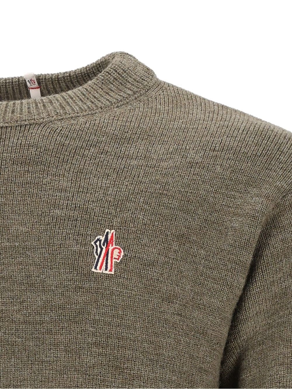 Moncler Grenoble Men Wool Sweater With Logo