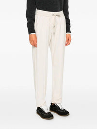 Brunello cucinelli Brunello Cucinelli Women Track Trousers Whit Monili