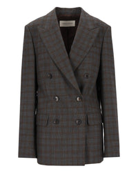 Dries Van Noten Women “Barrysta” Double-Breasted Blazer