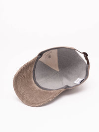 Brunello Cucinelli Men Corduroy Baseball Cap
