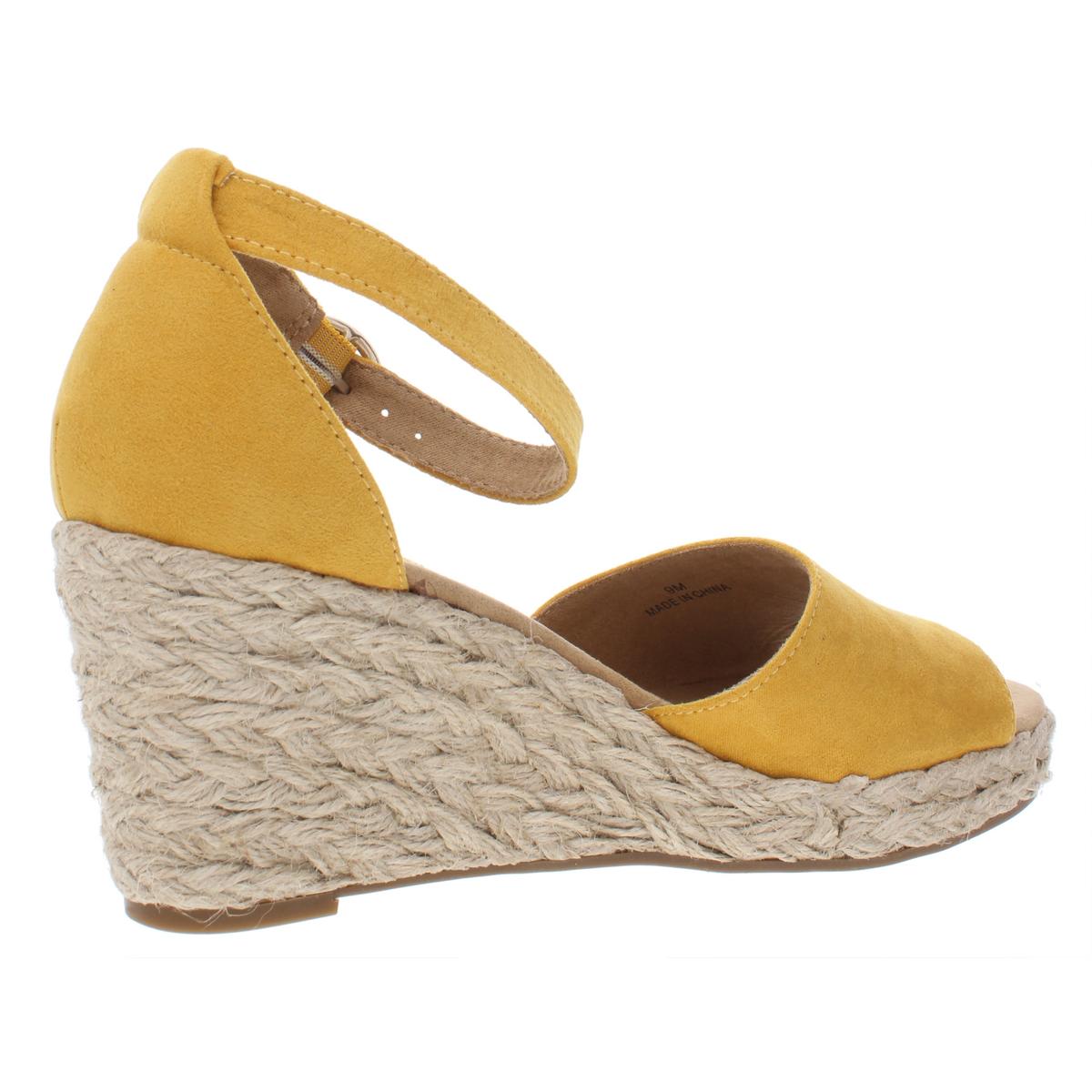 Seleeney Womens Dressy Open Toe Wedge Sandals