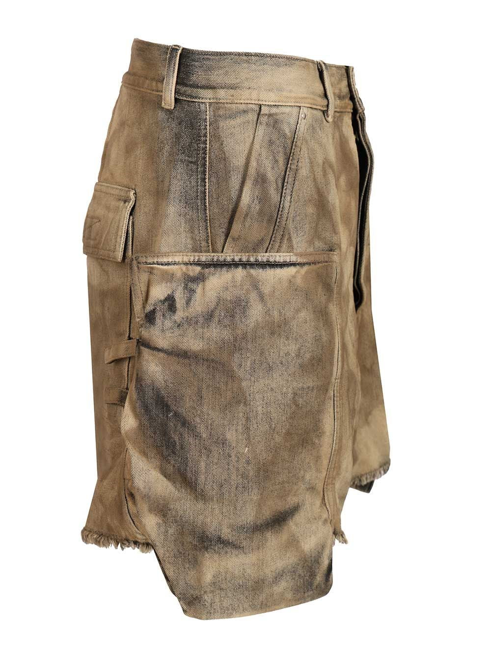 Rick Owens Drkshdw Men Stefan Cargo Shorts