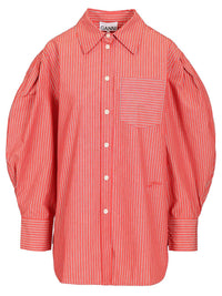 Ganni Women Oxford Shirt