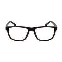 Lacoste Eyeglasses Square Full Rim, Havana Frame and Clear Demo Lens Lens L2887N230