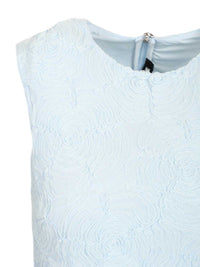 Rotate Women Long Jacquard Dress With Floral Pattern