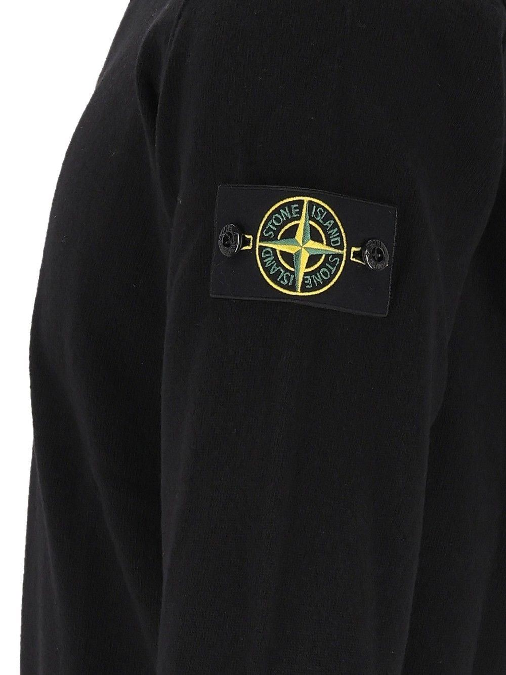 Stone Island Stone Island Men Rws Geelong Lightweight Wool Polo Sweater
