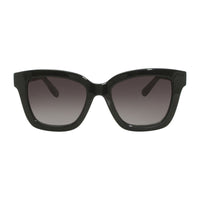Salvatore Ferragamo Sunglasses Square Full Rim, Black Frame and Grey Gradient Lens SF955S001