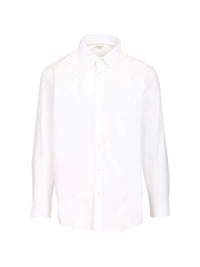 Saint Laurent Saint Laurent Men Cassandre Shirt In Stretch Cotton Poplin