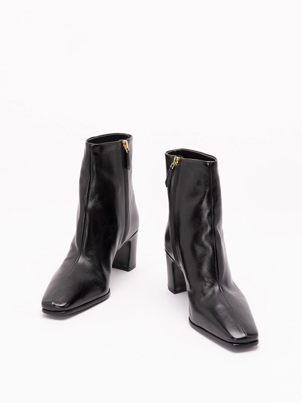 Prada Women Leather Booties