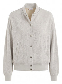 Brunello cucinelli Brunello Cucinelli Women Lace Flowers Jersey Cardigan