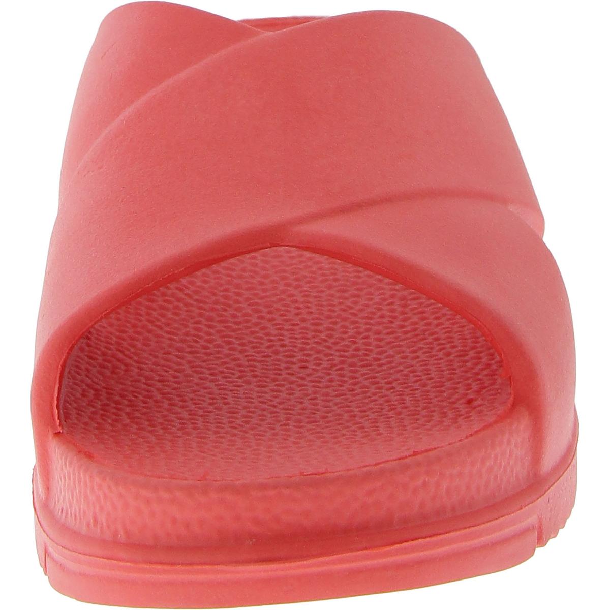 Islla Womens Platforms Slip On Slide Sandals