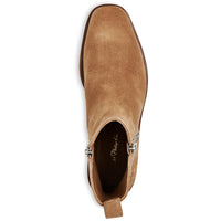 Alexa - 40MM Boot Womens Suede Stacked Heel Ankle Boots